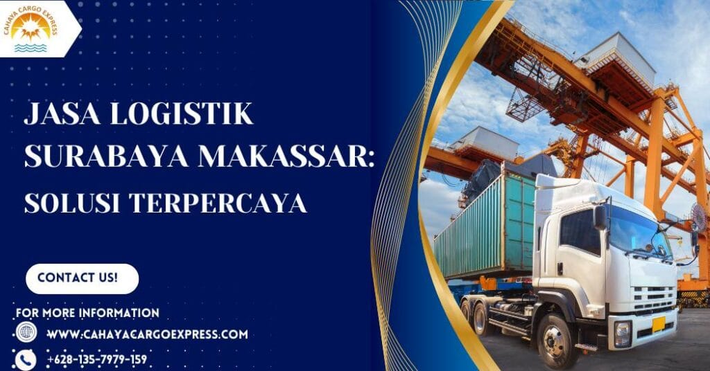 jasa logistik surabaya makassar