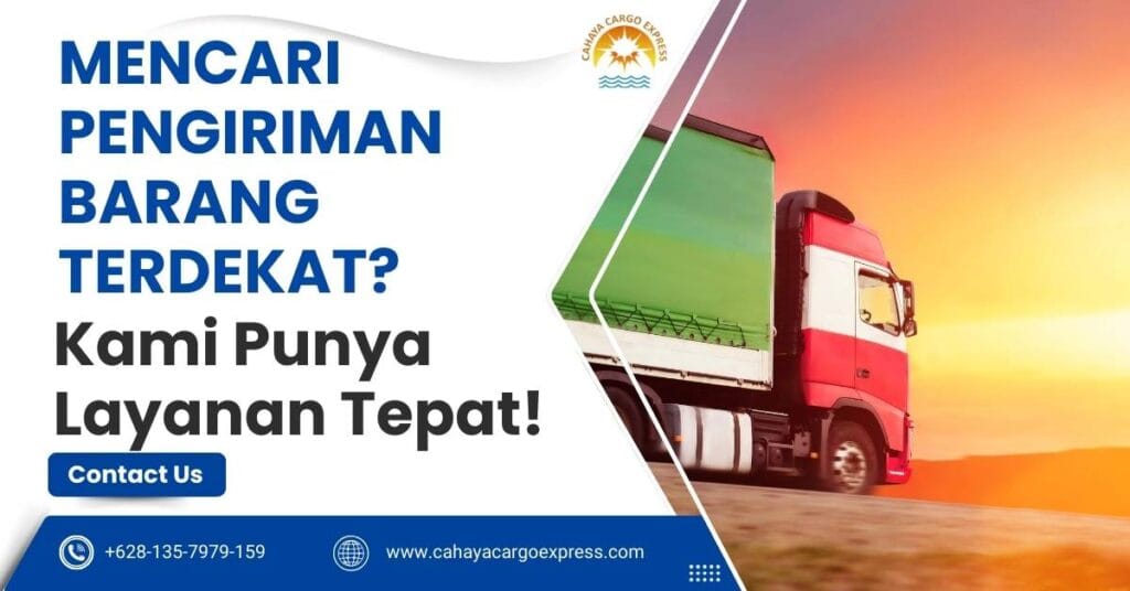 pengiriman barang terdekat