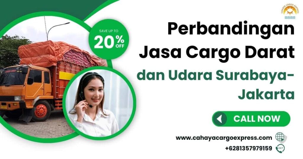 Apa saja Perbandingan Jasa Cargo Darat dan Udara?