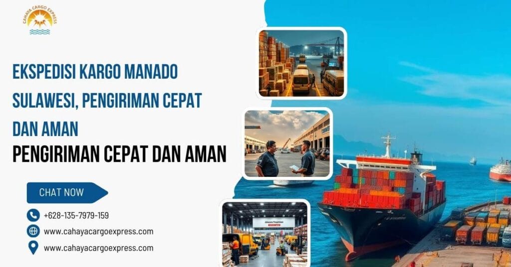 Jasa Ekspedisi Cargo Manado Sulawesi