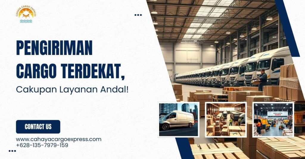 pengiriman cargo terdekat