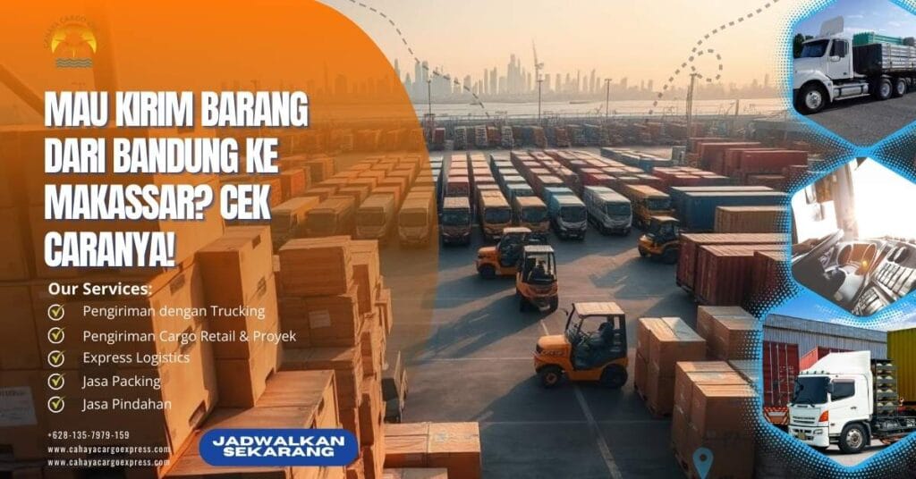 cara kirim barang dari bandung Makassar